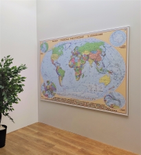 Mapa polityczna Świata 1:18mln wydawnictwa Eko-Graf